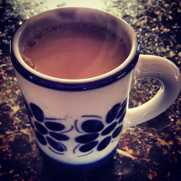 Brewed English Breakfast Tea.