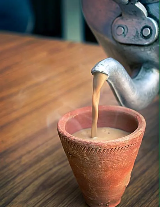 Brewed Masala Chai.