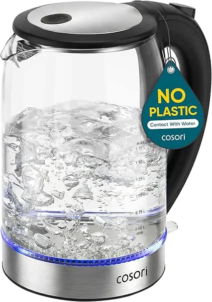 COSORI 1.7 L Glass Electric Kettle